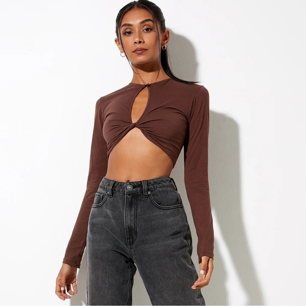Motel Rocks Zen Crop Top - Picture 2 of 3